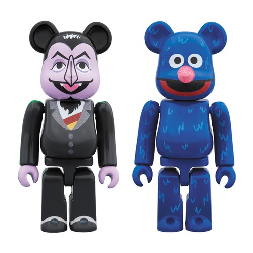 BE@RBRICK COUNT VON COUNT & GROVER 2 PACK