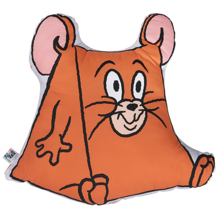 MLE<TOM and JERRY> DIE-CUT CUSHION (JERRY)《2024年8月発売・発送予定 受注期間は4月10日まで》