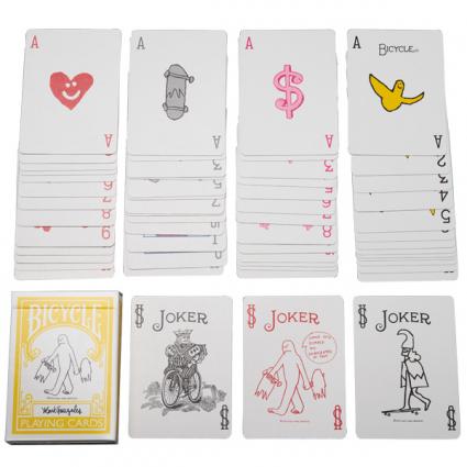 BICYCLE PLAYING CARDS Mark Gonzales