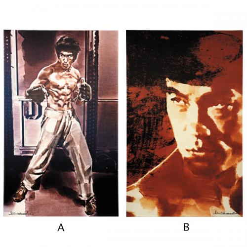 YOSHI SUGAHARA CANVAS ART THEATER act.1 「BRUCE LEE」 「The Jeet Kune Do Man」 Remaster 2015(ジークンドーマン)、 「His Real Face」 Remaster 2015(リアルフェイス)【2016年3月下旬発送予定】