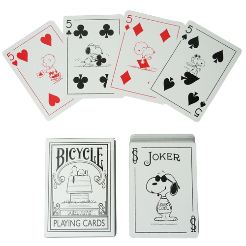 PEANUTS BICYCLE PLAYING CARDS