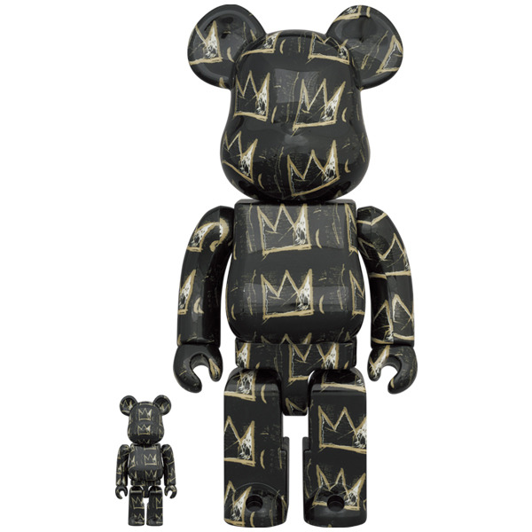 C.J.MART / BE@RBRICK JEAN-MICHEL BASQUIAT #8 100% & 400%