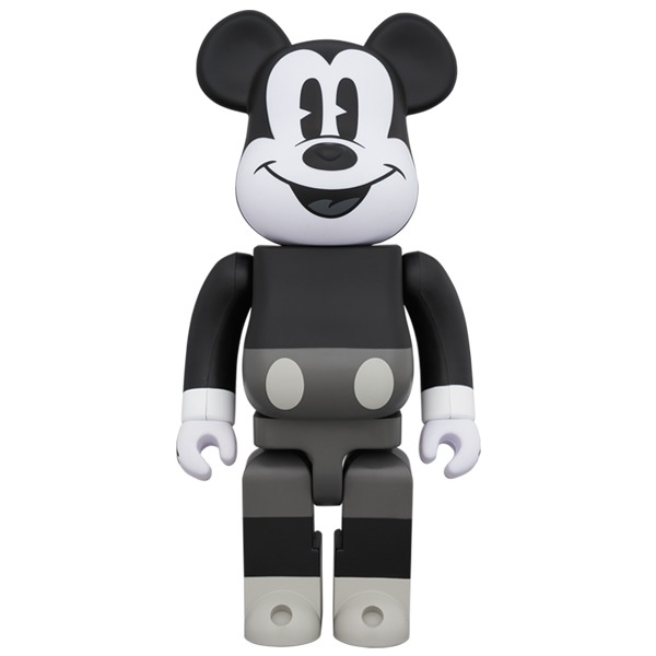 BE@RBRICK MICKEY MOUSE (B&W Ver.) 400%