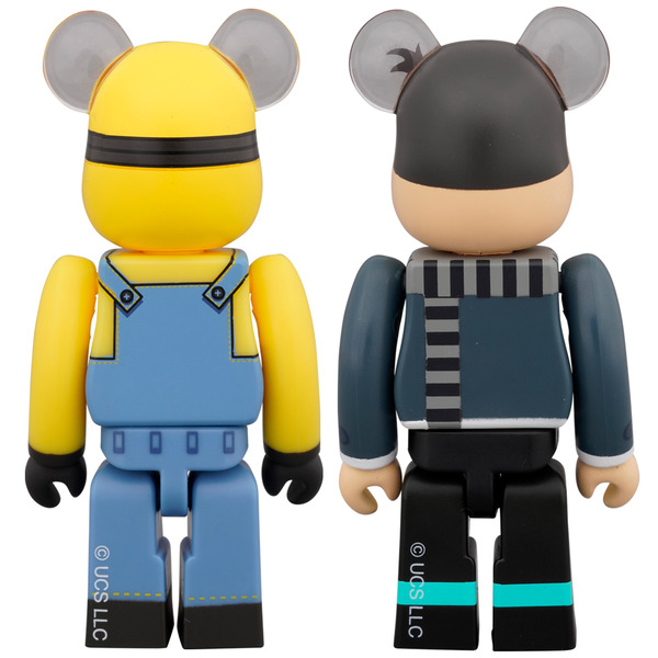 C.J.MART / BE@RBRICK OTTO & YOUNG GRU 100% 2PACK