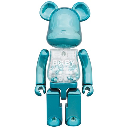 Super alloyed MY FIRST BE@RBRICK B@BY Turquoise Ver.