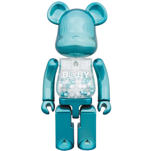 C.J.MART / Super alloyed MY FIRST BE@RBRICK B@BY Turquoise Ver.