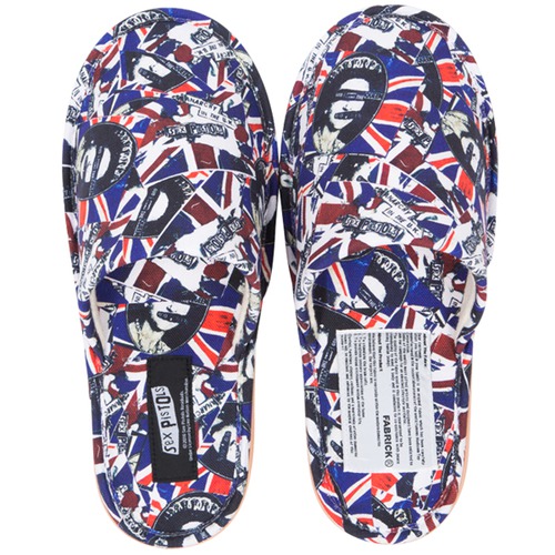 MLE SEX PISTOLS God Save The Queen 2 SLIPPERS