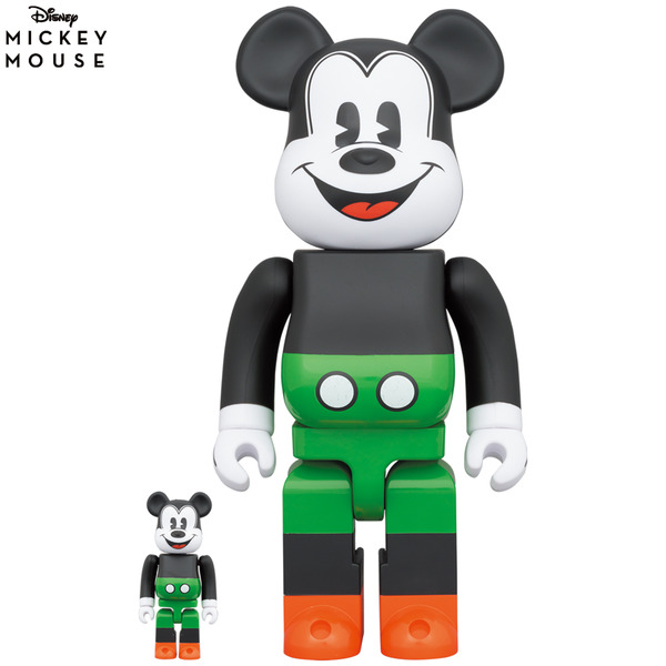 C.J.MART / BE@RBRICK MICKEY MOUSE 1930's POSTER 100% & 400%