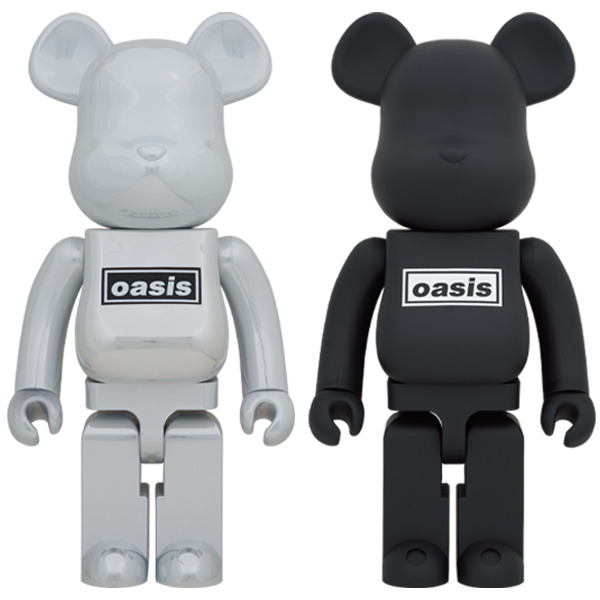 ベアブリック1000% OASIS BLACK 品-