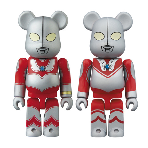 BE@RBRICK Ultraman Jack & Zoffy 2PACK