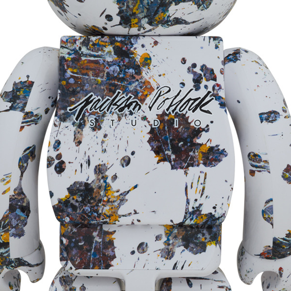 C.J.MART / BE@RBRICK Jackson Pollock Studio(SPLASH) 1000%