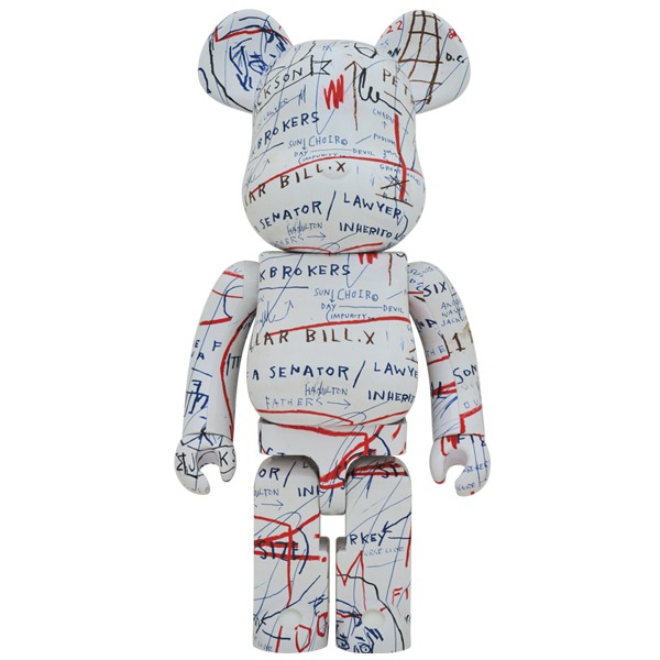 C.J.MART / BE@RBRICK JEAN-MICHEL BASQUIAT #2 1000%