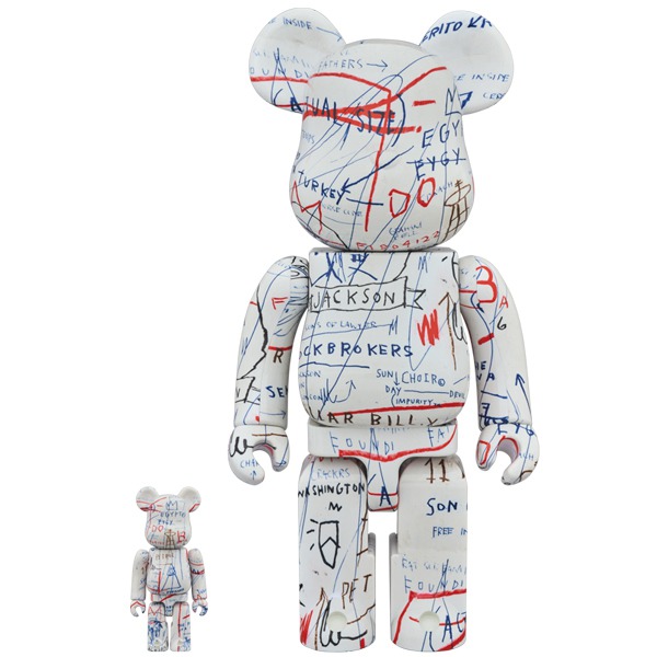 C.J.MART / BE@RBRICK JEAN-MICHEL BASQUIAT #2 100% & 400%