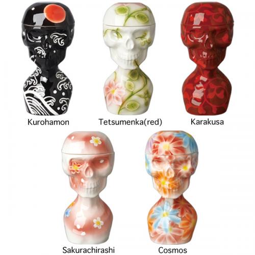 Densakugama "φ collection" Skull cup[C.J.MART exclusive item]【Planned to be shipped in late May 2015】