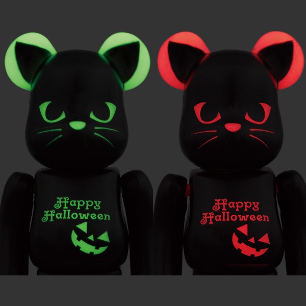 C.J.MART / 2016 HALLOWEEN BE@RBRICK 100% Green/Red