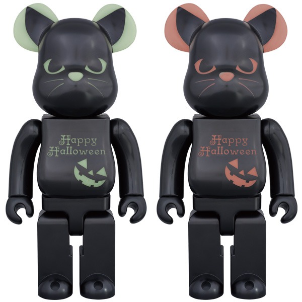 C.J.MART / 2016 HALLOWEEN BE@RBRICK 400% Green/Red