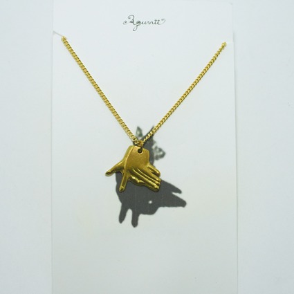 hand shadow necklace / dog // Accessories / Tableware