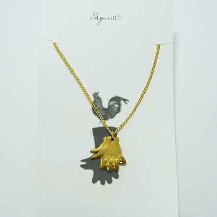 hand shadow necklace / cock // Accessories / Tableware