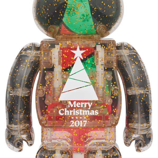 C.J.MART / 2017 Xmas BE@RBRICK 100% & 400%set Stained-glass tree Ver.2