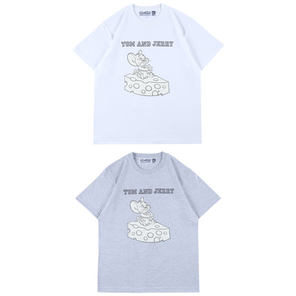 MLE<TOM and JERRY> T-SHIRT_E (TUFFY & CHEESE)《Planned to be shipped in late August 2024 / Order period is until April 10》