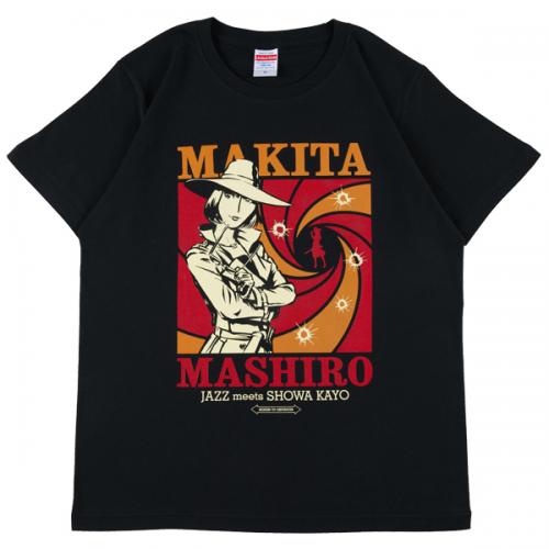 MAKITA MASHIRO Illust T-Shirt BLACK