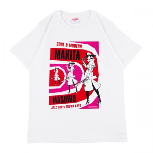 MAKITA MASHIRO Illust T-Shirt WHITE