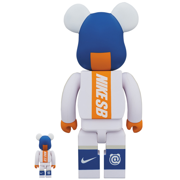 C.J.MART / BE@RBRICK NIKE SB WHITE 100% & 400%