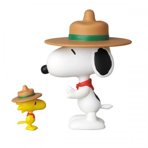 UDF  BEAGLE SCOUT SNOOPY & WOODSTOCK