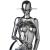 Hajime Sorayama _sexy Robot standing model _A【Planned to be shipped in late October 2015】