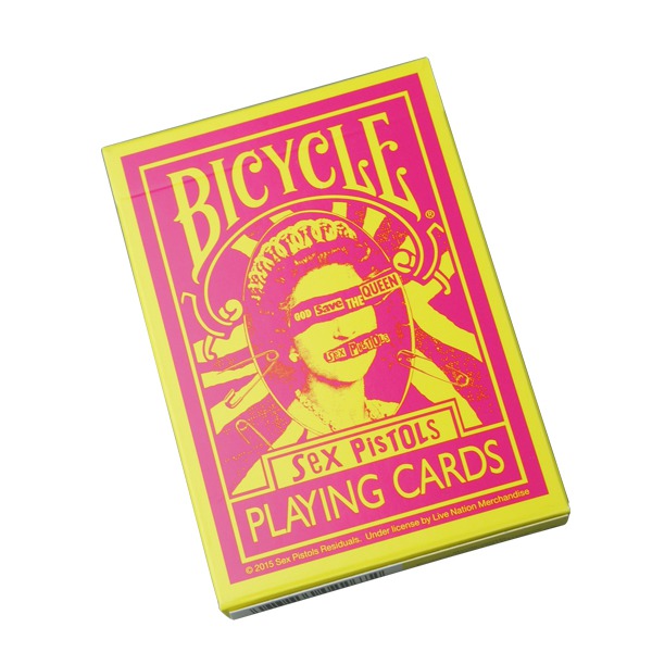 未開封 BICYCLE SEX PISTOLS playing cards C.J.MART / SEX PISTOLS BICYCLE PLAYING CARDS