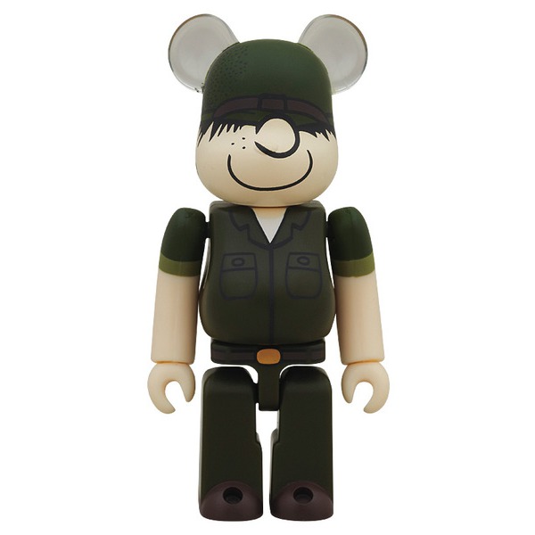 C.J.MART / BE@RBRICK DRX ARMY beetle bailey 100%