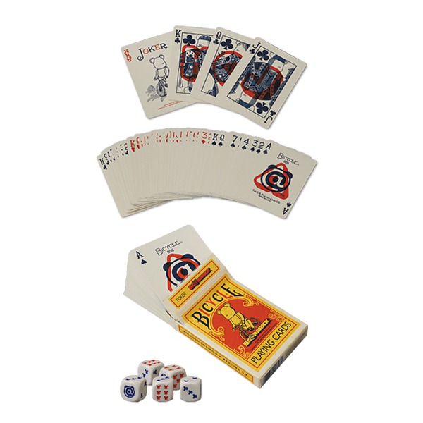 C.J.MART / BE@RBRICK BICYCLE PLAYING CARDS POKER SET