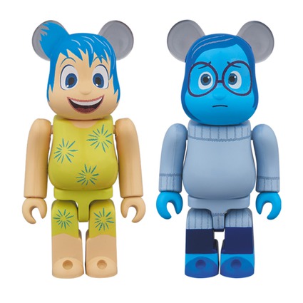 BE@RBRICK JOY & SADNESS 2PACK