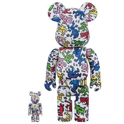 BE@RBRICK KEITH HARING 100% & 400%