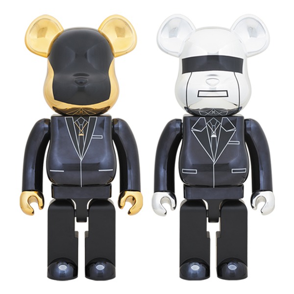 【2体セット】BE@RBRICK　ベアブリック　ダフト・パンク