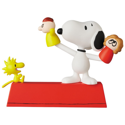 UDF PEANUTS シリ-ズ11 PUPPET SHOW SNOOPY & WOODSTOCK