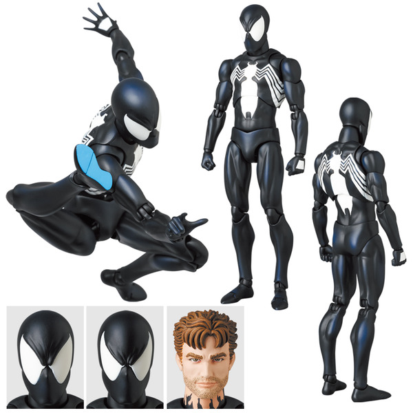 MAFEX SPIDER-MAN BLACK COSTUME (COMIC Ver.)