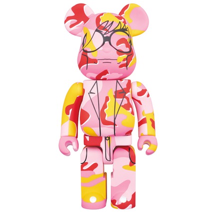 BE@RBRICK ANDY WARHOL Camo Ver. 1000%