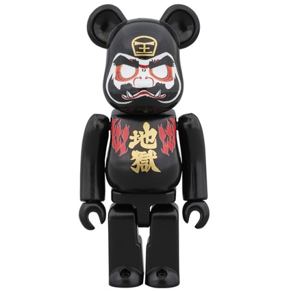 BE@RBRICK 地獄ダルマ 100%