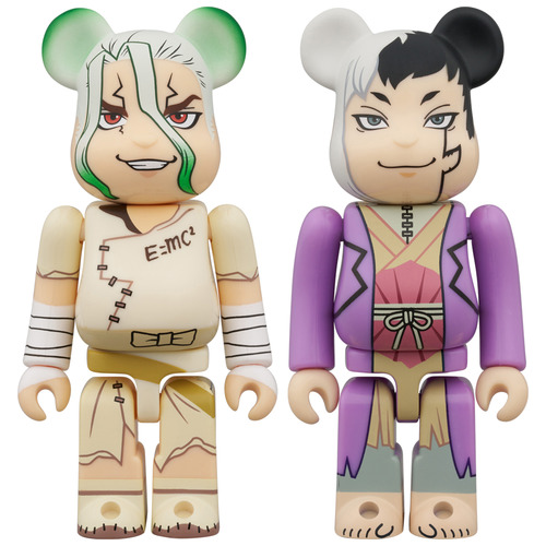 BE@RBRICK 石神千空 & あさぎりゲン 2PCS SET