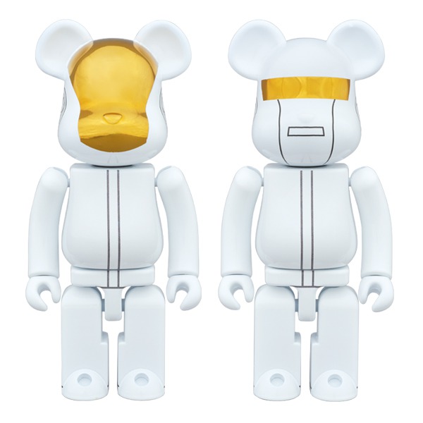 C.J.MART / 超合金 BE@RBRICK DAFT PUNK (WHITE SUITS Ver.) 2 PACK