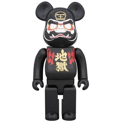 BE@RBRICK 地獄ダルマ 400%