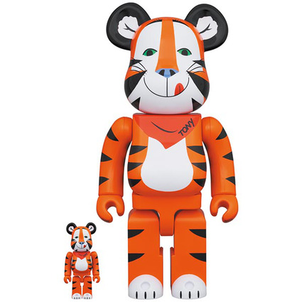 BE@RBRICK TONY THE TIGER VINTAGE Ver. 100% & 400%