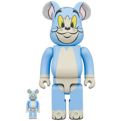 BE@RBRICK TOM (Classic Color) 100% & 400% (TOM AND JERRY)