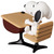 UDF PEANUTS SERIES 18 Snoopy with desk
