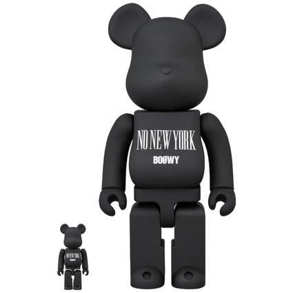 BE@RBRICK BOOWY “NO NEW YORK” 100% & 400%