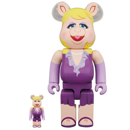 BE@RBRICK Miss Piggy 100% & 400%