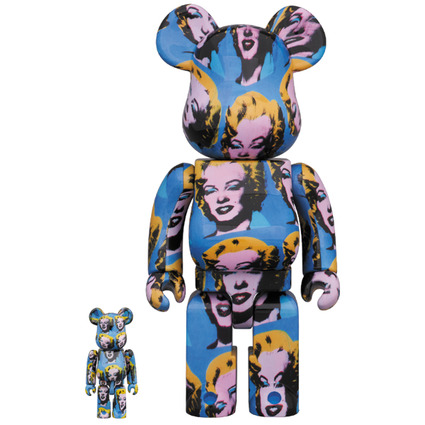 Andy Warhol’s Marilyn Monroe BE@RBRICK 100% & 400%