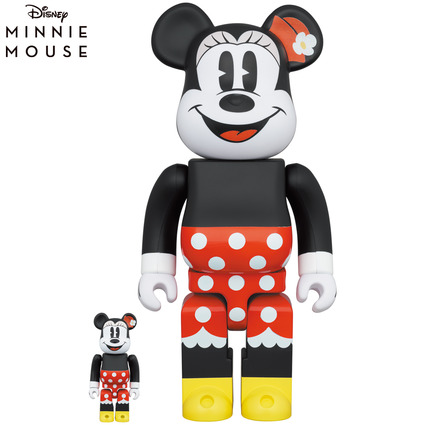 BE@RBRICK MINNIE MOUSE 100% & 400%