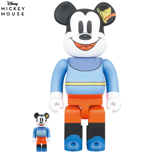 BE@RBRICK MICKEY MOUSE “Brave Little Tailor” 100% & 400%